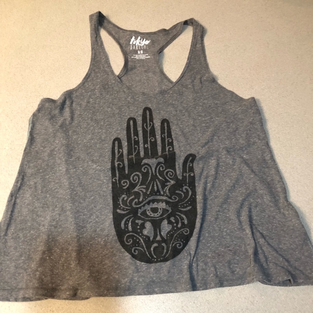 Grey tank top